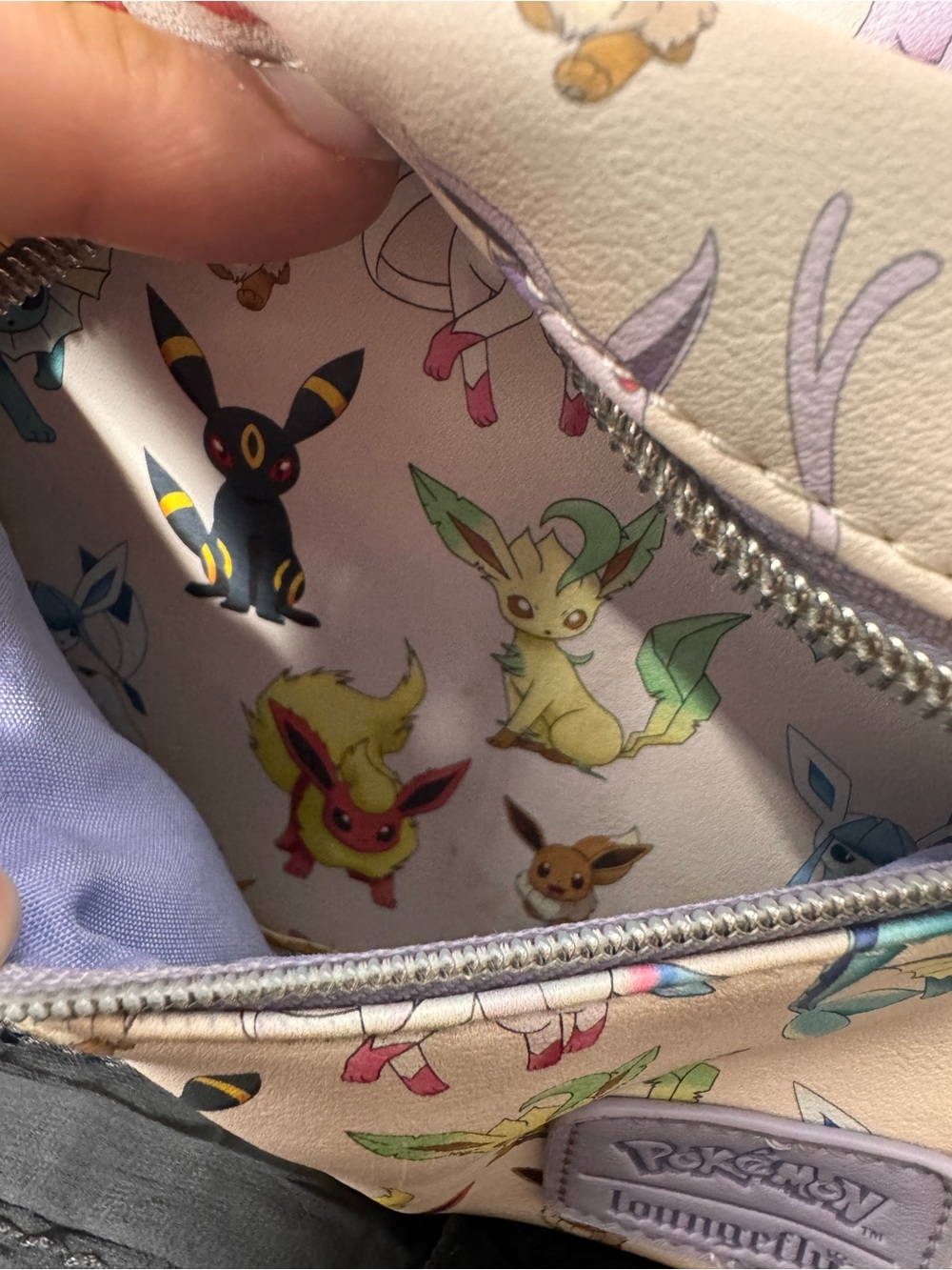 LOUNGEFLY POKEMON eevee evolutions EEVEELUTIONS water color MINI BACKPACK - Picture 13 of 16